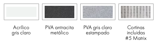 Colores disponibles